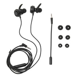 3.5mm Gaming Earphones Multifunction Stereo Noise Reduction Wired Gaming Earbuds with Mic for Laptop Cell Phone PC