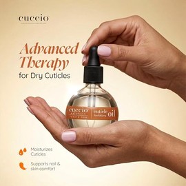 Cuccio Naturale Cuticle Revitalizing Oil - Hydrating Oil For Repaired Cuticles Overnight - Remedy For Damaged Skin And Thin Nails - Paraben And Cruelty-Free Formula - Vanilla Bean And Sugar - 75 ML