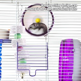 Parrot Teeth Grinding Toy Parrot Chewing Stone Bird Chewing Toy Parrot Bites Toy Cage Decoration