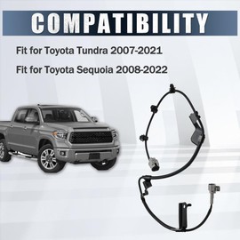 OTINUBEE 89516-0C030 ABS Wheel Speed Sensor Wire Harness Front Right Compatible with Toyota Tundra 2WD 4WD 2007-2021, Fit for Sequoia 20018-2022, Wire Skid Control Sensor Passenger Side