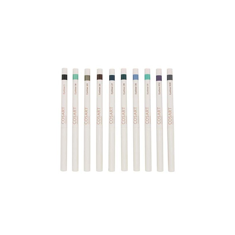 Cosart Waterproof Eye Liner, Soft Brown, 1 Piece