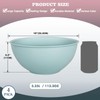 Greentainer 4-Piece Plastic Mixing Bowl Set, 113oz Lightweight Serving Bowls,