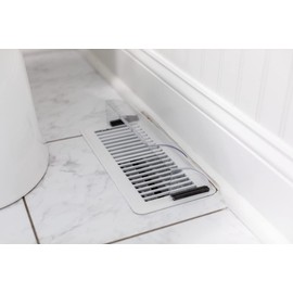 Duck Brand Air and Heat Vent Deflector, Adjusts from 10 in. to 14 in, Clear, 6 Pack (286764)