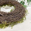 Simulation Easter Egg Wreath with Handmade Natural Plant Easter Decorations