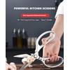 Kitchen Scissors Stainless Steel Multi Function Food Shears Ultra Sharp