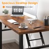 Need 47 inches Computer Desk Office Desk Folding Table with