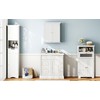 ChooChoo 67" Tall Bathroom Storage Cabinet Freestanding with Adjustable Shelves,