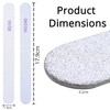 Nail Files, Professional Washable Nail Files 4Pcs 80/80 Grit and