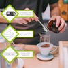 BERYLER 1PCS 1tsp (1/3tbsp, 5ml) Single Measuring Spoon, Stainless Steel