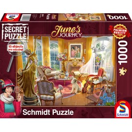 Schmidt Spiele 59975 Junes Journey Orchid Salon 1000 Piece Jigsaw Puzzle