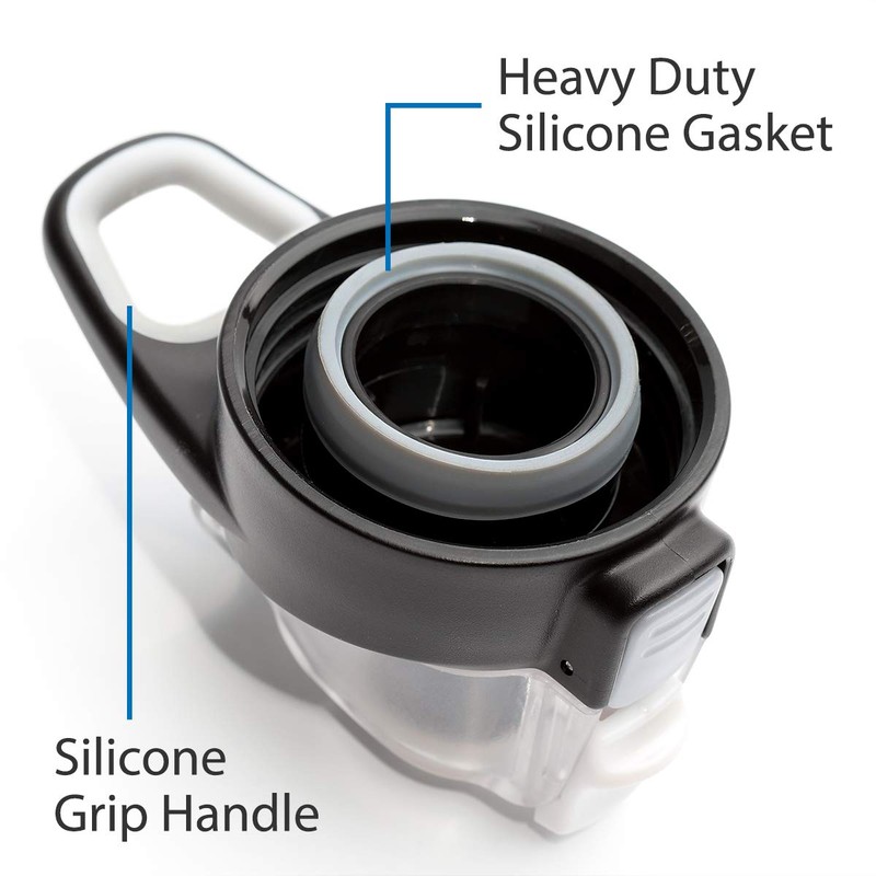 Cupture Action Water Bottle Flip Top with Handle - 22oz