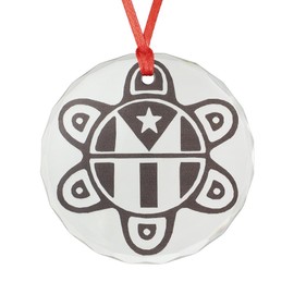 Puerto Rico Taino Sun Christmas Ornaments – Boricua Tree Decorations | Puerto Rican Culture Holiday Décor
