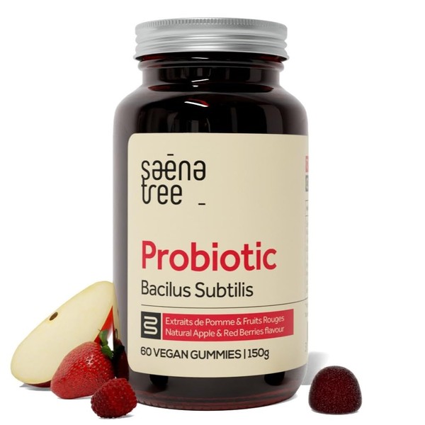 SAENATREE - Probiotic Vegan Gummies - 3Bn CFU Bacillus Subtilis