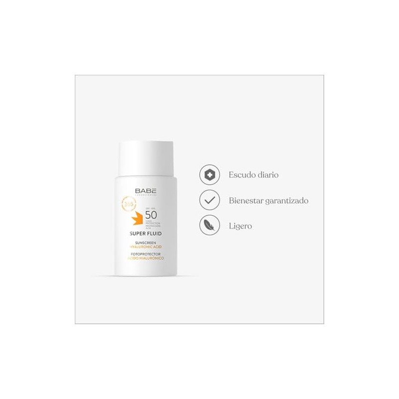 Protector Solar BABÉ Super Fluid Fotoprotector 50ml SPF50