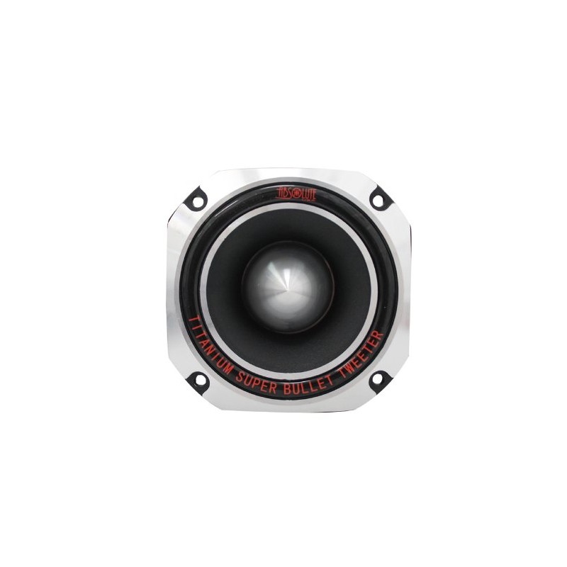 Absolute USA PBT43S 4-Inch Titanium Bullet High Compression Tweeter with