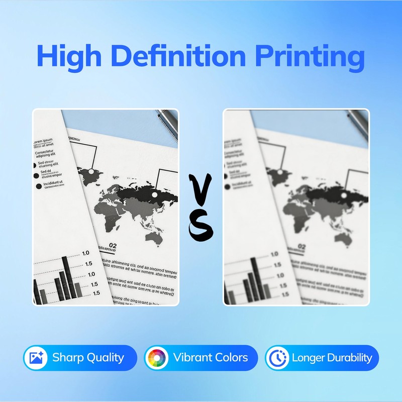 RocRow 30X High Yield Black Toner with Chip Compatible for