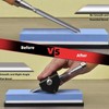 Honing Guide System, Aluminum Alloy Chisel Sharpening Kit for Chisels