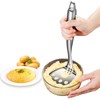 CHSEEO Potato Masher, 304 Stainless Steel Potato Press with Long