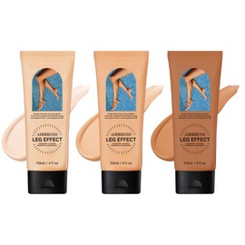 Leg Makeup Waterproof No Transfer, Leg and Body Scar Tattoo Coverage Perfector Waterproof Makeup, Easy Application for All Skin Tones. (3# Bronze)