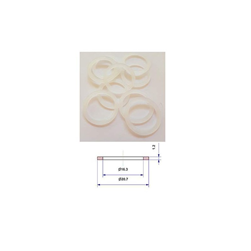 4 x Nylon Washers for Door Handles With 20.7mm Diameter