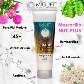 Mascarilla Facial Nut-plus Miguett