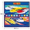 Skater KB4-A Lunch Cloth Plarail 24 16.9 x 16.9 inches