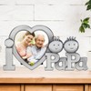 LASODY I LOVE PAPA PICTURE FRAME- PAPA GIFTS PAPA FRAME