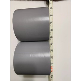 Unbranded 4" Gray Vinyl Pin Striping Tape (Lot Of 2)