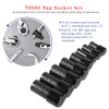 Tap Socket Set – 70500, 8-Piece Tap Sockets for 1/4"