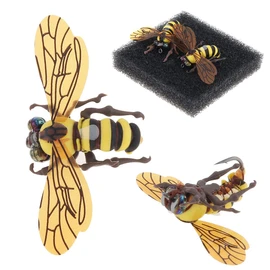 OriGlam 2pcs Bee Fly Fishing kit Lures, Fishing Kit Kit Lures, Bumble Bee Trout Fishing Lures Flyfishing Topwater