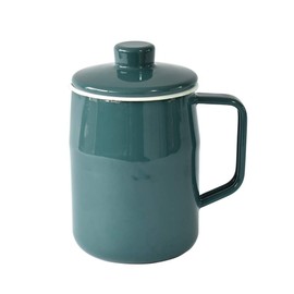 Fuji Hollow Filto+ Series Oil Pot with Activated Carbon Cartridge, Smoke Blue