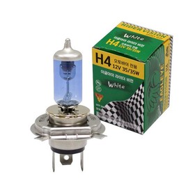 Taroshi H4 Motorcycle Headlight Bulb Rider Vision White / 타로시 H4 오토바이 전조등 전구 라이더비전 화이트