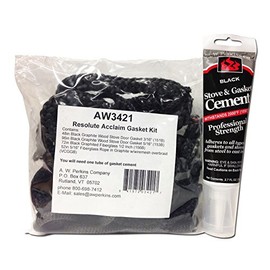 AW 3421 Vermont Castings Resolute Acclaim Stove Gasket Kit Complete w/cement VC000-3421