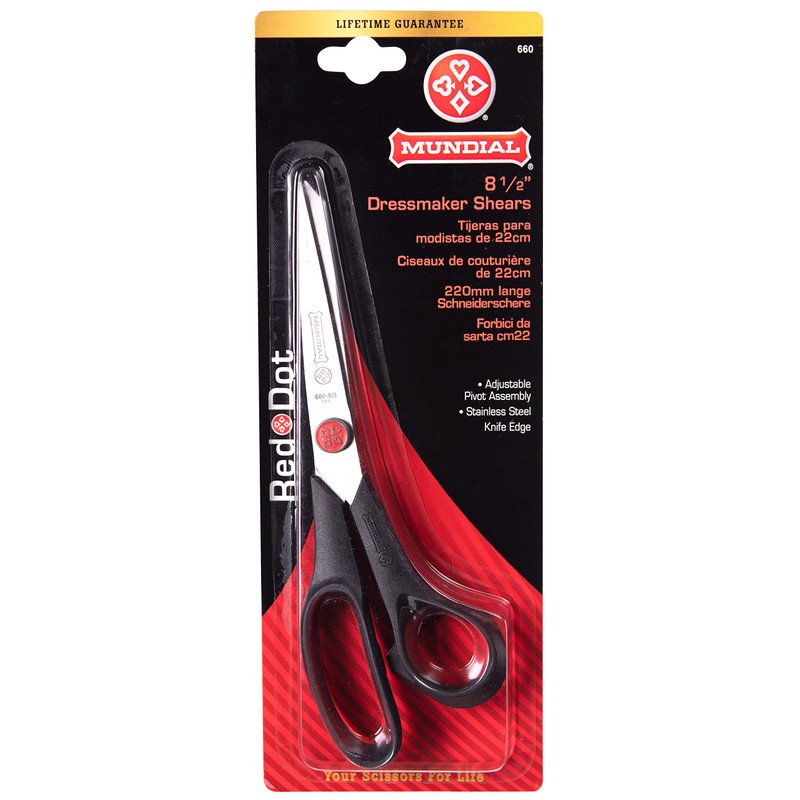 Red Dot 8- 1/2 Inch Dressmaker Shears