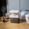 Felli Flip Tite Storage Container with Lid 4” RECTANGULAR Airtight