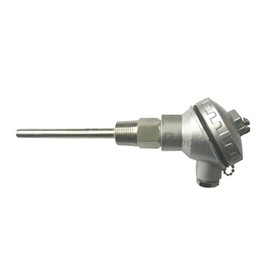Temperature Sensors K Type Probes 4 inch Length with 1/2” NPT and Terminal Head