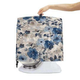 ZUXONGSY Vintage Orchid Stand Mixer Cover Anti-Splash Kitchen Aid Mixer Cover with Pockets Can Be Folded Flat Mixer Cover Water Resistant Mixer Protector