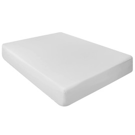 NIYS Luxury Bedding Finest 100% Egyptian Cotton 10"/25 CM Fitted Sheets (White, Double)