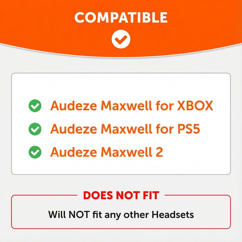 WC HeadbandZ XL | Maxwell - Extra Wide Silicone Headband