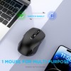 Lveheay Wireless Computer Mouse Black