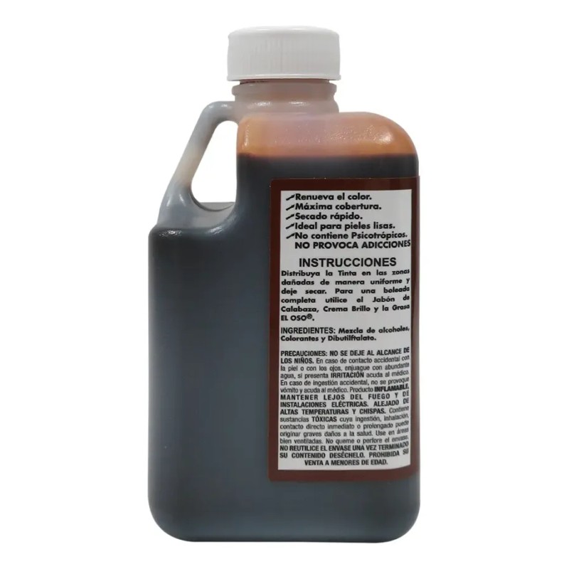 Tinta Para Calzado El Oso 8046 Cafe 250 ml