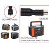 HCFeng DC 8020 Male to DC 7909 Female Adapter DC