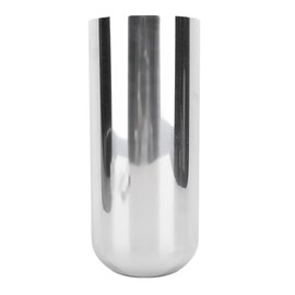EVGATSAUTO Jarrón de Acero Inoxidable, Vaso de Metal para Flores, Centro de Mesa Decorativo para Bodas y Aniversarios, Decoración del Hogar Moderna