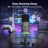 Fifine XLR/USB Dynamic Podcasting Microphone, Gaming Studio Computer PC Mic