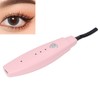 Heated Eyelash Curler USB Rechargeable Electric Lash Curling Tool for