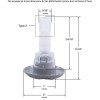 For Jacuzzi Hot Tub Basics | Spa Jet Internal 2"