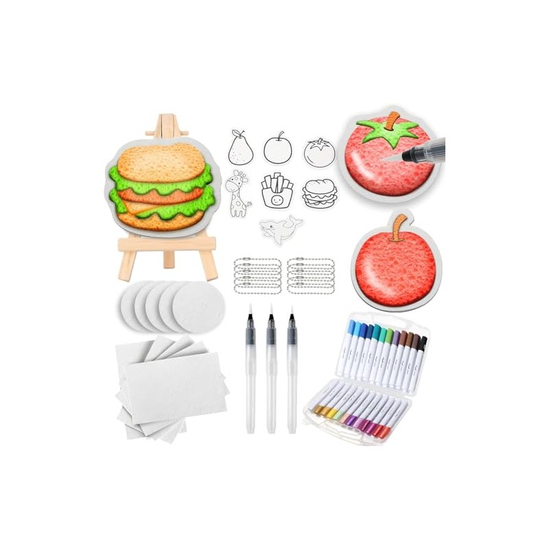 DASKING - Kit De Pintura De Textura De Espuma Mágica