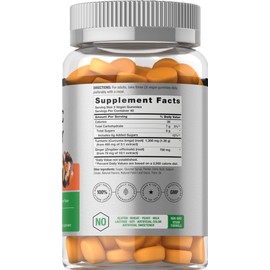 Horb?ach Horb?ach Turmeric and Ginger Gummies | 120 Count | Peach Flavor | Vegan Non-GMO & Gluten Free Supplement