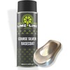 LiME LiNE Automotive Course Silver Basecoat Spray Paint - 14