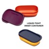 Tupperware Plastic My Lunch Liquid-Tight Lunch Box 590ml 2pc (Color